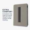 Husa pentru Amazon Kindle Paperwhite 11, Kwmobile, Gri, Piele ecologica, 56264.17