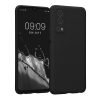 Husa Kwmobile pentru Vivo Y72 5G, Silicon, Negru, 59095.01