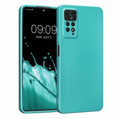 Husa Kwmobile pentru Xiaomi Redmi Note 11 Pro/Redmi Note 11 Pro 5G, Silicon, Verde, 58650.231