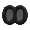 Set 2 Perne de urechi pentru casti Sennheiser HD600/HD600S/HD650, Kwmobile, Negru, Textil, 59156.01