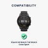 Set 2 curele pentru Xiaomi Mi Watch/Mi Watch Color Sport, Kwmobile, Multicolor, Silicon, 59165.01