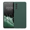 Husa kwmobile pentru Motorola Moto G62 , Silicon, Verde, 59175.166