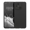 Husa Kwmobile pentru Xiaomi Redmi 10C, Silicon, Negru, 59231.47