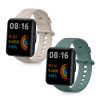 Set 2 curele pentru Xiaomi Redmi Watch 2/Redmi Watch 2 Lite, Kwmobile, Gri/Verde, Silicon, 56911.06