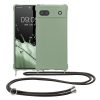 Bumper kwmobile pentru Google Pixel 6a, Silicon, Verde, 58567.172