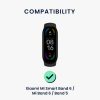 Set 2 curele kwmobile pentru Xiaomi Mi Smart Band 6/Mi Band 6/Band 5, Silicon, Verde/Rosu, 59792.05