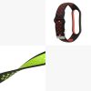 Set 2 curele kwmobile pentru Xiaomi Mi Smart Band 6/Mi Band 6/Band 5, Silicon, Verde/Rosu, 59792.05