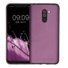 Husa kwmobile pentru Xiaomi Pocophone F1, Silicon, Mov, 46368.230