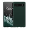 Husa kwmobile pentru Google Pixel 6a, Silicon, Verde, 58053.169