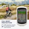 Husa GPS Kwmobile pentru Garmin Edge Explore, Alb, Silicon, 46912.02