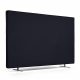 Husa Kwmobile pentru televizor de 75 inch, Negru, Plastic, 51705.17