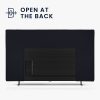 Husa Kwmobile pentru televizor de 75 inch, Negru, Plastic, 51705.17