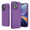 Husa kwmobile pentru Apple iPhone 14 Pro Max, Silicon, Violet, 59074.221