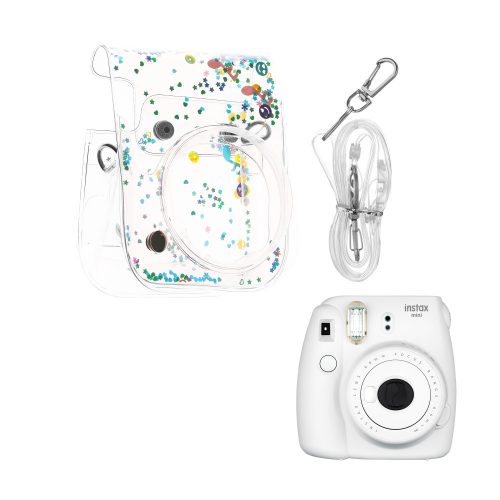 Husa camera Kwmobile pentru Instax Mini 11/Mini 40/Mini 8 , Multicolor, PVC, 60309.02