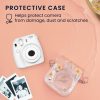 Husa camera Kwmobile pentru Instax Mini 11/Mini 40/Mini 8 , Multicolor, PVC, 60309.02