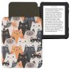 Husa kwmobile pentru Barnes & Noble NOOK Glowlight 4 /NOOK Glowlight 4e, Piele ecologica, Multicolor, 59835.11