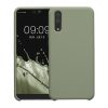 Husa kwmobile pentru Huawei P20, Silicon, Verde, 45689.172