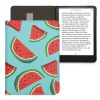 Husa kwmobile pentru Amazon Kindle Paperwhite 11, Piele ecologica, Multicolor, 57810.28