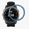 Rama cadran kwmobile pentru Garmin Fenix 7, Aluminiu, Albastru/Gri, 58350.03