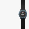 Rama cadran kwmobile pentru Garmin Fenix 7, Aluminiu, Albastru/Gri, 58350.03