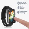 Set 2 Folii de protectie Kwmobile pentru Honor Band 7/Band 6, Transparent/Gri, Plastic, 59317.04