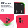 Husa kwmobile pentru Motorola Moto G72, Silicon, Roz, 60341.77