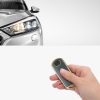 Husa Cheie Auto Kwmobile pentru Mazda 2 Butoane, Keyless Go, Gri/Galben, Silicon, 57044.04