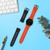 Set 2 Curele Kwmobile pentru Xiaomi Mi Watch Color Sport/S1 Active, Portocaliu/Negru, Silicon, 58971.04