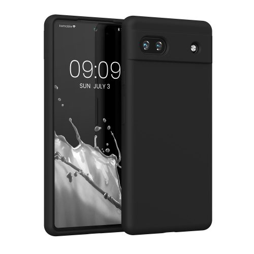 Husa Kwmobile pentru Google Pixel 6a, Negru, Silicon, 57815.47