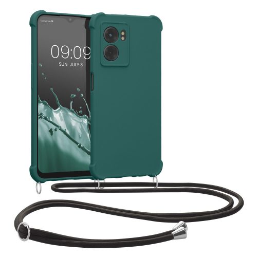 Husa Kwmobile pentru OPPO A77, Verde, Silicon, 59895.78