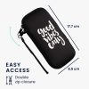 Husa Universala Kwmobile pentru telefon XXL, 7 inch, Negru/Alb, Neopren, 30226.5.12