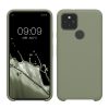 Husa Kwmobile pentru Google Pixel 5, Verde, Silicon, 53633.172