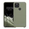 Husa Kwmobile pentru Google Pixel 5, Verde, Silicon, 53633.172