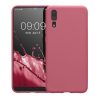 Husa Kwmobile pentru Huawei P20, Roz, Silicon, 44212.167