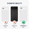 Husa Kwmobile pentru Google Pixel 3a XL, Negru, Silicon, 51944.47