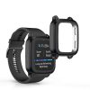 Husa Kwmobile pentru Garmin Venu Sq 2 Music/Venu Sq 2, Negru, Silicon, 60372.05