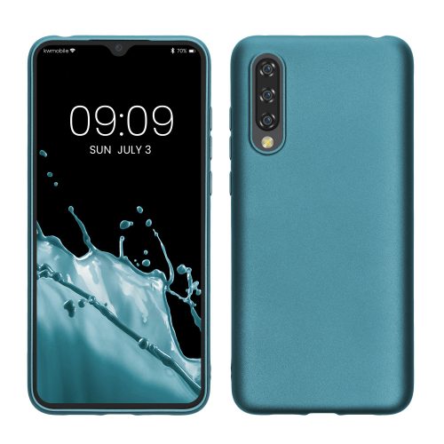 Husa Kwmobile pentru Xiaomi Mi 9 Lite, Albastru, Silicon, 50587.251