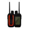 Husa GPS Kwmobile pentru Garmin Alpha 200, Negru/Rosu, Silicon, 59668.47