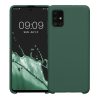 Husa Kwmobile pentru Samsung Galaxy A51, Verde, Silicon, 51197.166