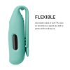 Set 2 Huse Kwmobile pentru Fitbit Inspire 3/Inspire 2/Ace 3, Verde, Silicon, 54017.11