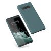 Husa Kwmobile pentru Samsung Galaxy S10, Verde, Silicon, 47732.207