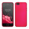 Husa Kwmobile pentru Apple iPhone SE/iPhone 5/iPhone 5S, Roz, Silicon, 40816.65