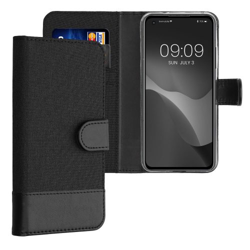 Husa Kwmobile pentru Asus Zenfone 10, Negru, Textil, 61763.73