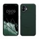 Husa Kwmobile pentru Nothing Phone (2), Verde inchis, Silicon, 61746.169