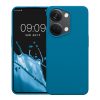 Husa Kwmobile pentru OnePlus Nord 3 5G, Albastru, Silicon, 61766.224