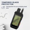 Set 2 Folii de protectie Kwmobile pentru Garmin Alpha 200/Alpha 200i/Alpha 300, Transparent, Sticla securizata, 61834.1