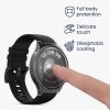 Set 2 Huse Kwmobile cu sticla securizata pentru Huawei Watch 4, Transparent, Plastic, 61909.02