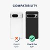 Husa Kwmobile pentru Google Pixel 8 Pro, Transparent/Roz, Silicon, 61866.02