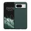 Husa Kwmobile pentru Google Pixel 8, Verde inchis, Silicon, 61855.171