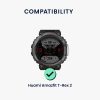 Curea Kwmobile pentru Amazfit T-Rex 2, Negru, Otel, 61973.68